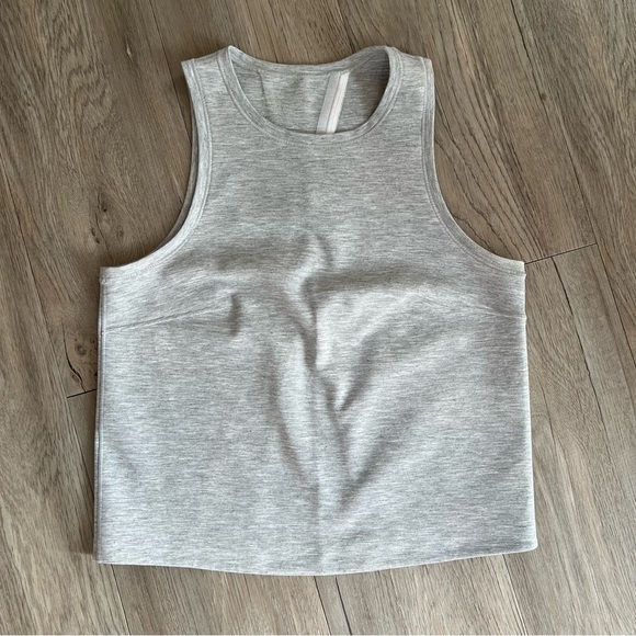 lululemon athletica Tops - lululemon athletica Light Gray Heather Tank Top